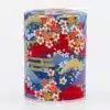 Boîte à thé Toyono – Papier washi artisanal avec motifs colorés